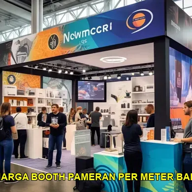 harga booth pameran per meter bali